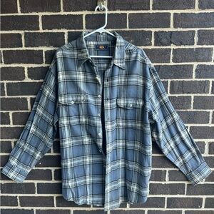 Vintage 2000’s Route 66 Flannel Shirt